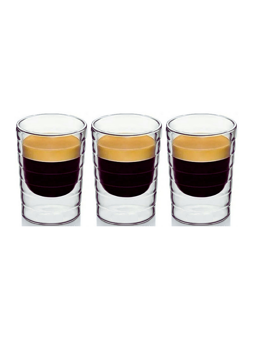 Kitchen Design Lab Renksiz Yeni Stil Ekspresso Fincanı 85 ml Tekli 3 Adet 2916