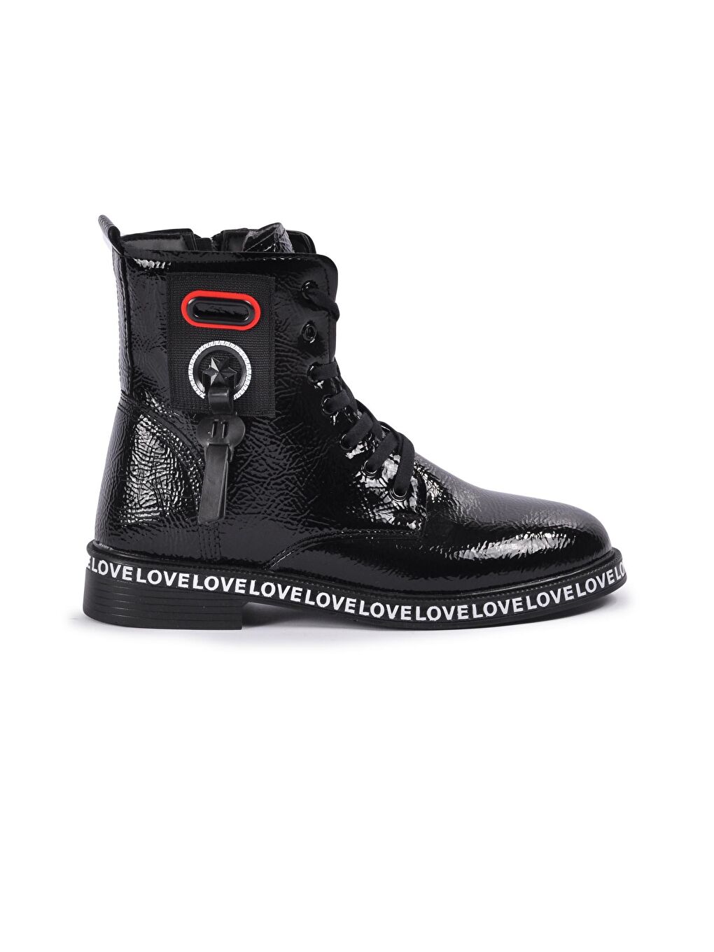 7085 Siyah Rugan Kadın Bot-1