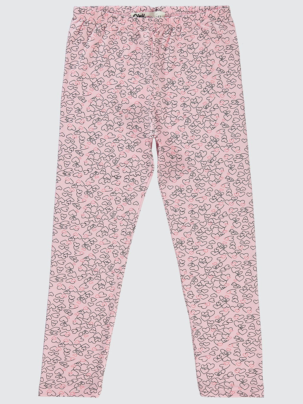 Girls Kız Çocuk Tayt 6-9 Yaş Pembe