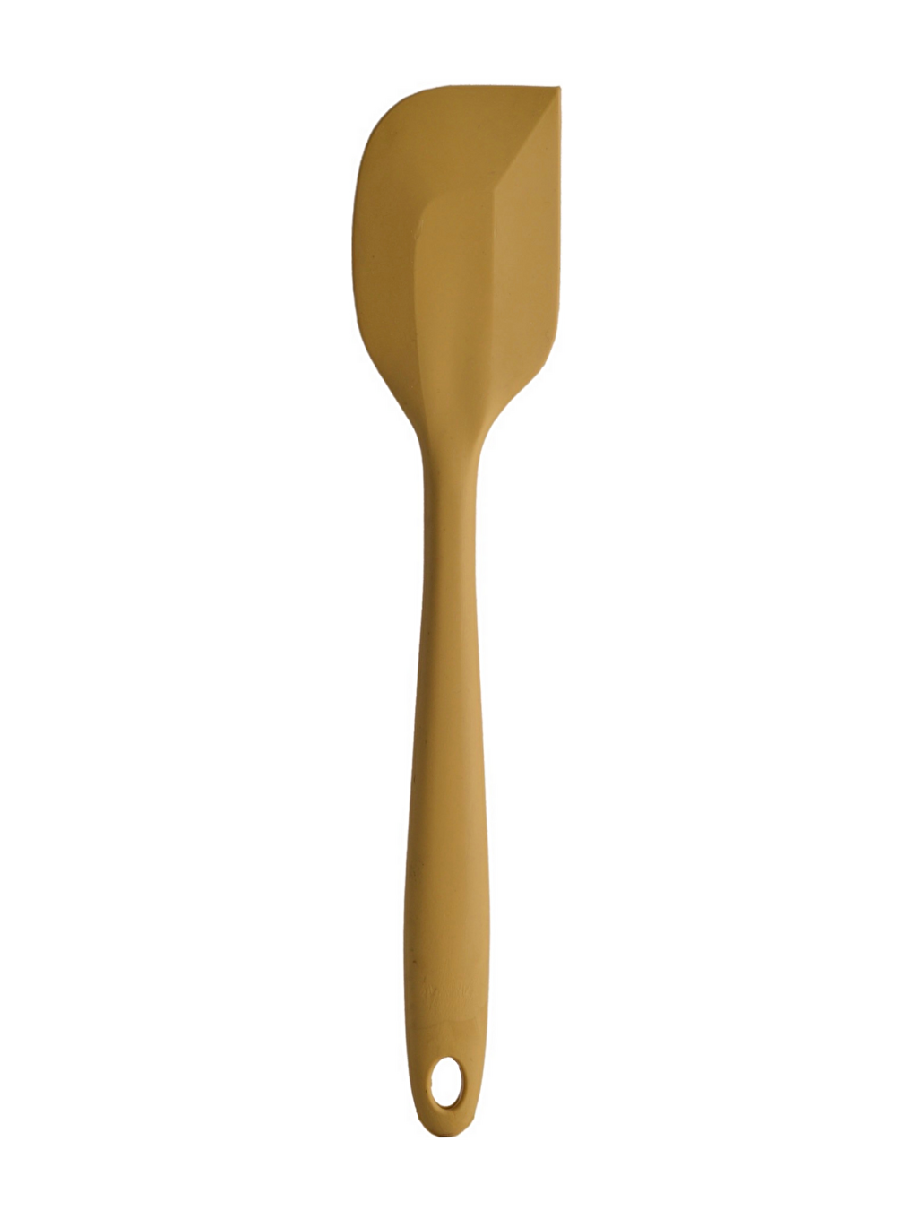 Büyük Boy Yanmaz Yapışmaz Mavi Sarı Silikon Yassı Spatula Seti 2 Adet-1