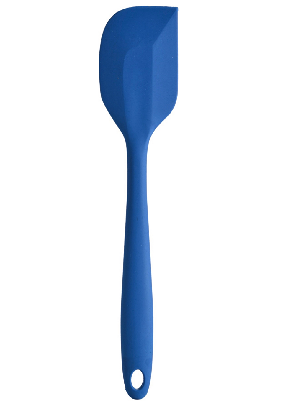 Büyük Boy Yanmaz Yapışmaz Mavi Sarı Silikon Yassı Spatula Seti 2 Adet-2