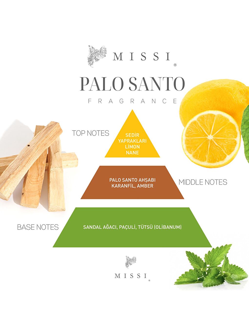 Ekru Kapaklı Palo Santo Vegan Mum (140 gr)-2