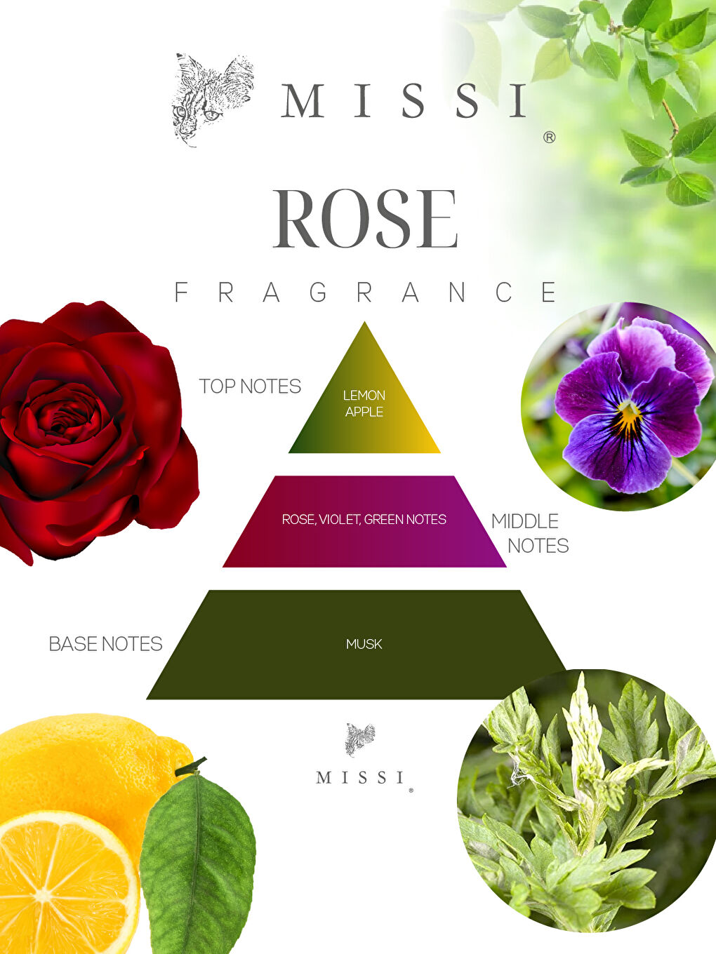 Ekru 250 ml Rose (Gül) Yedek Esans-1