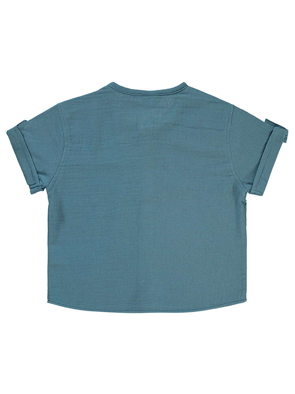 Baby Erkek Bebek Gömlek 6-18 Ay İndigo-1