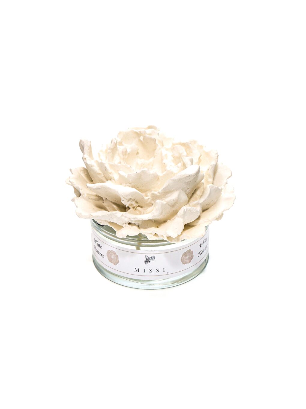 Ekru Wedding 150 ml Şakayık Taşlı White Jasmine Oda Kokusu-1