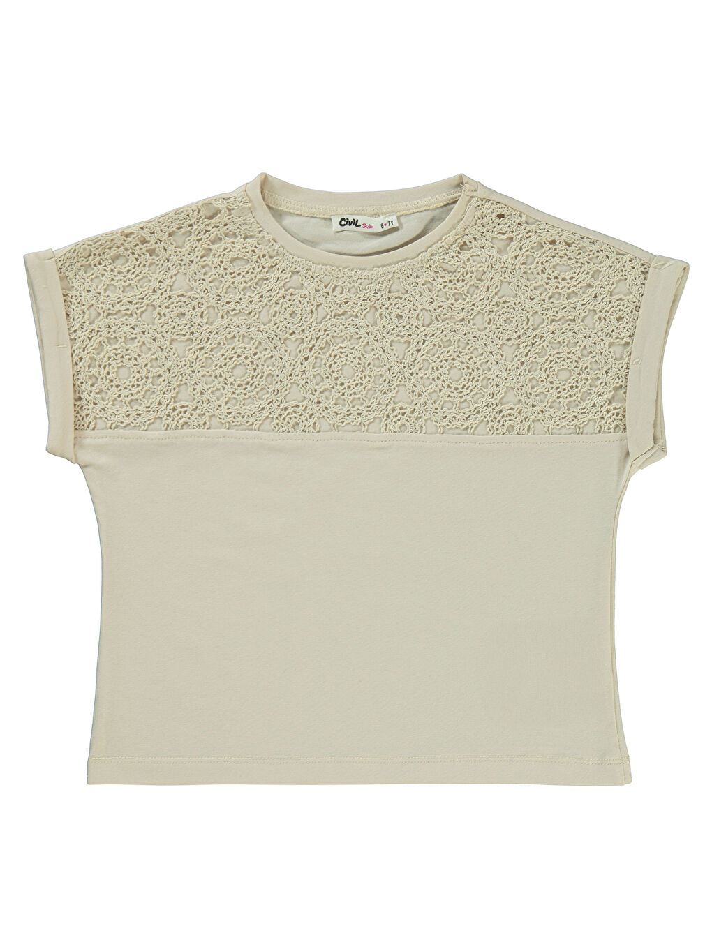 Girls Kız Çocuk Takım 6-9 Yaş Bej-2