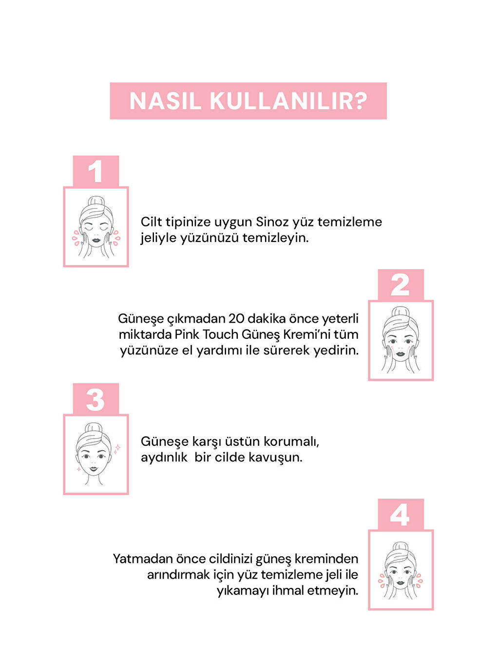 Pink Touch Spf50+ Cilt Aydınlatıcı Pembe Yüz Güneş Kremi 50ml-tüm Ciltler Için-PA++++-3