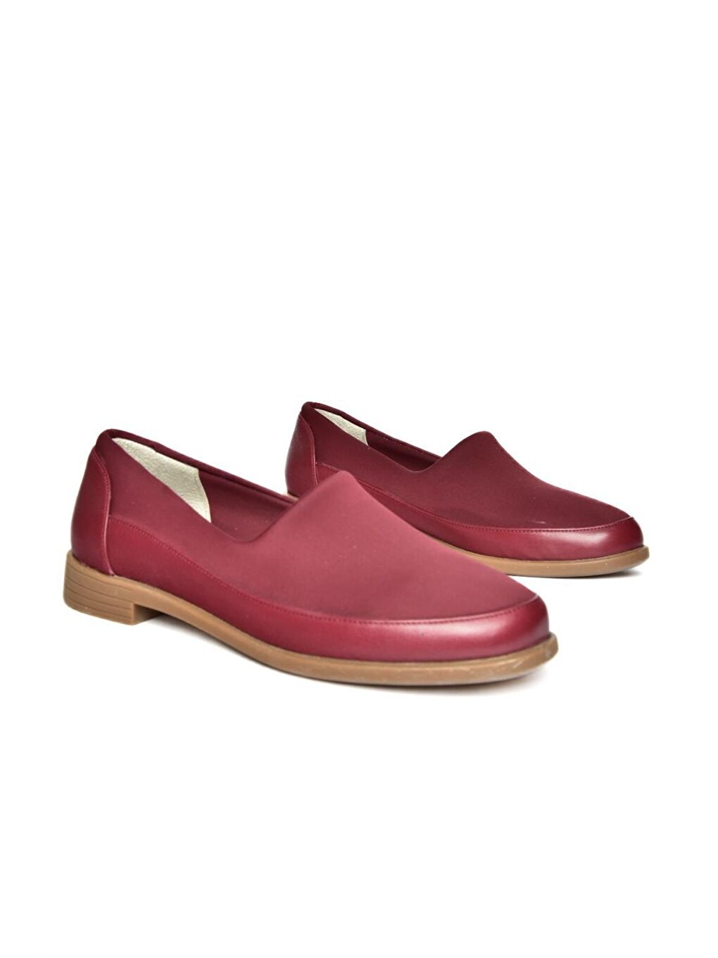 R9080190 Bordo Günlük Kadın Ayakkabı-2