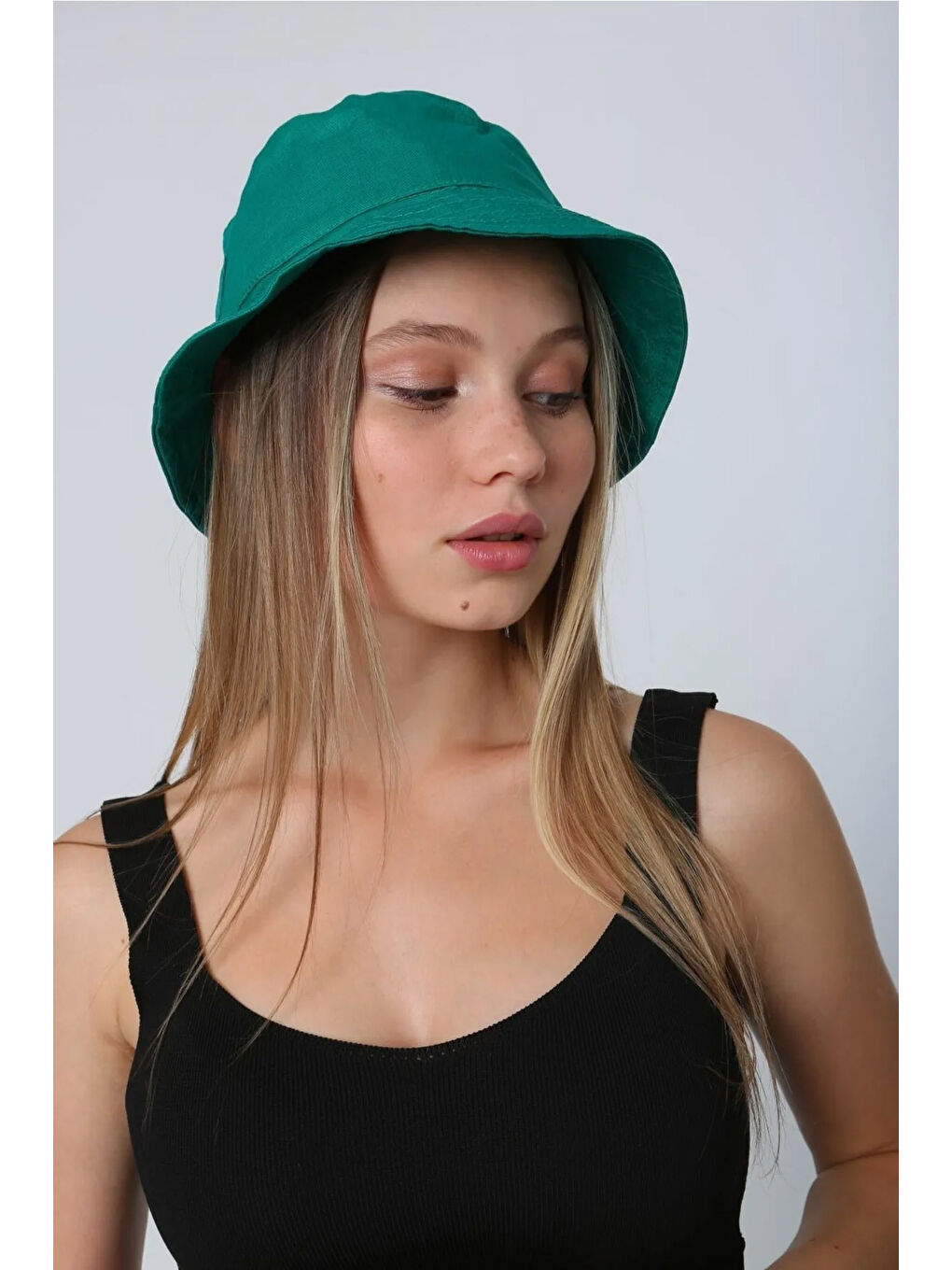Remsa Mayo Yeşil Pamuk Bucket Şapka RŞ-110 - 3