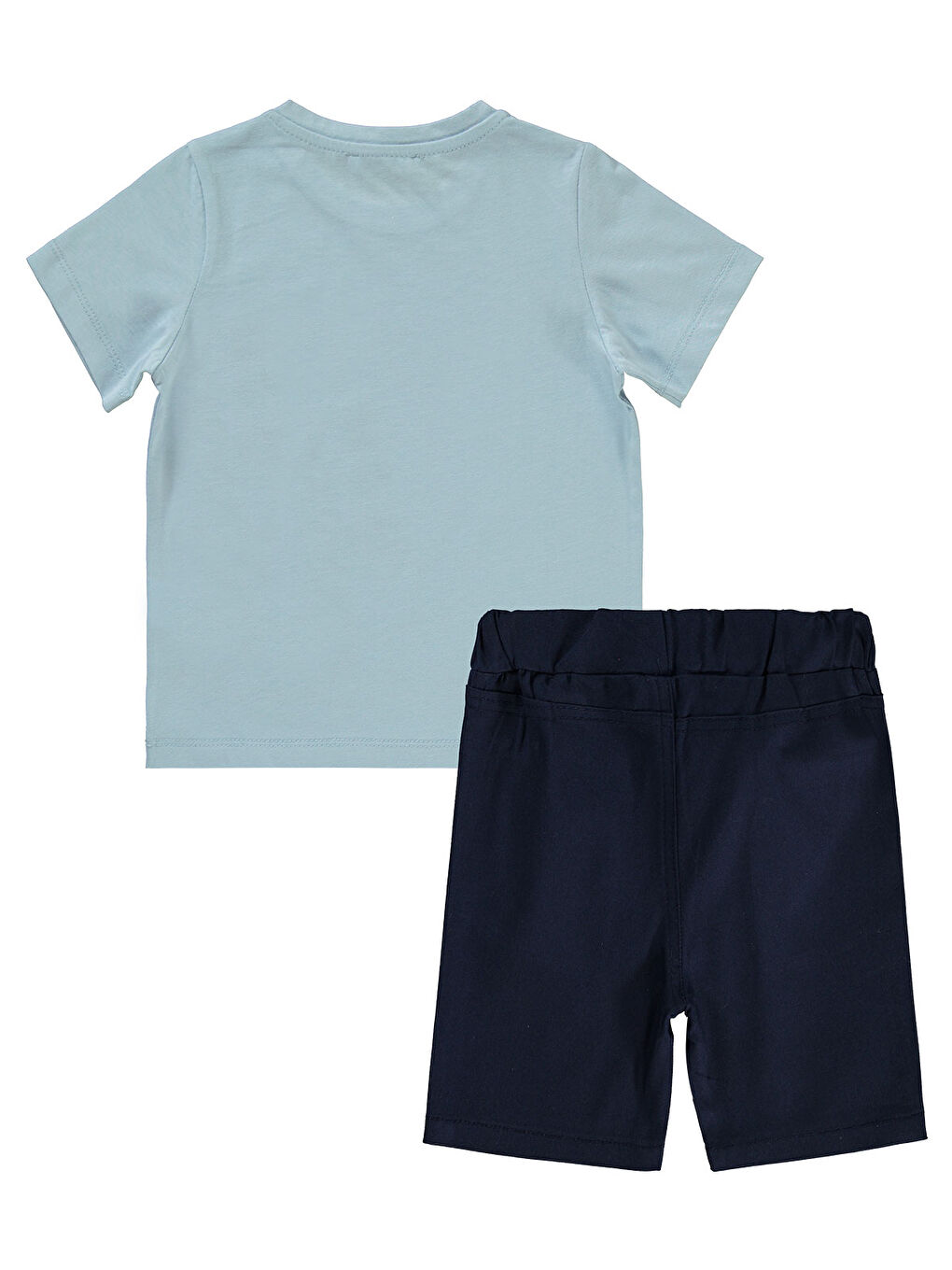 Boys Erkek Çocuk Kaprili Takım 2-5 Yaş Buz Mavi-1