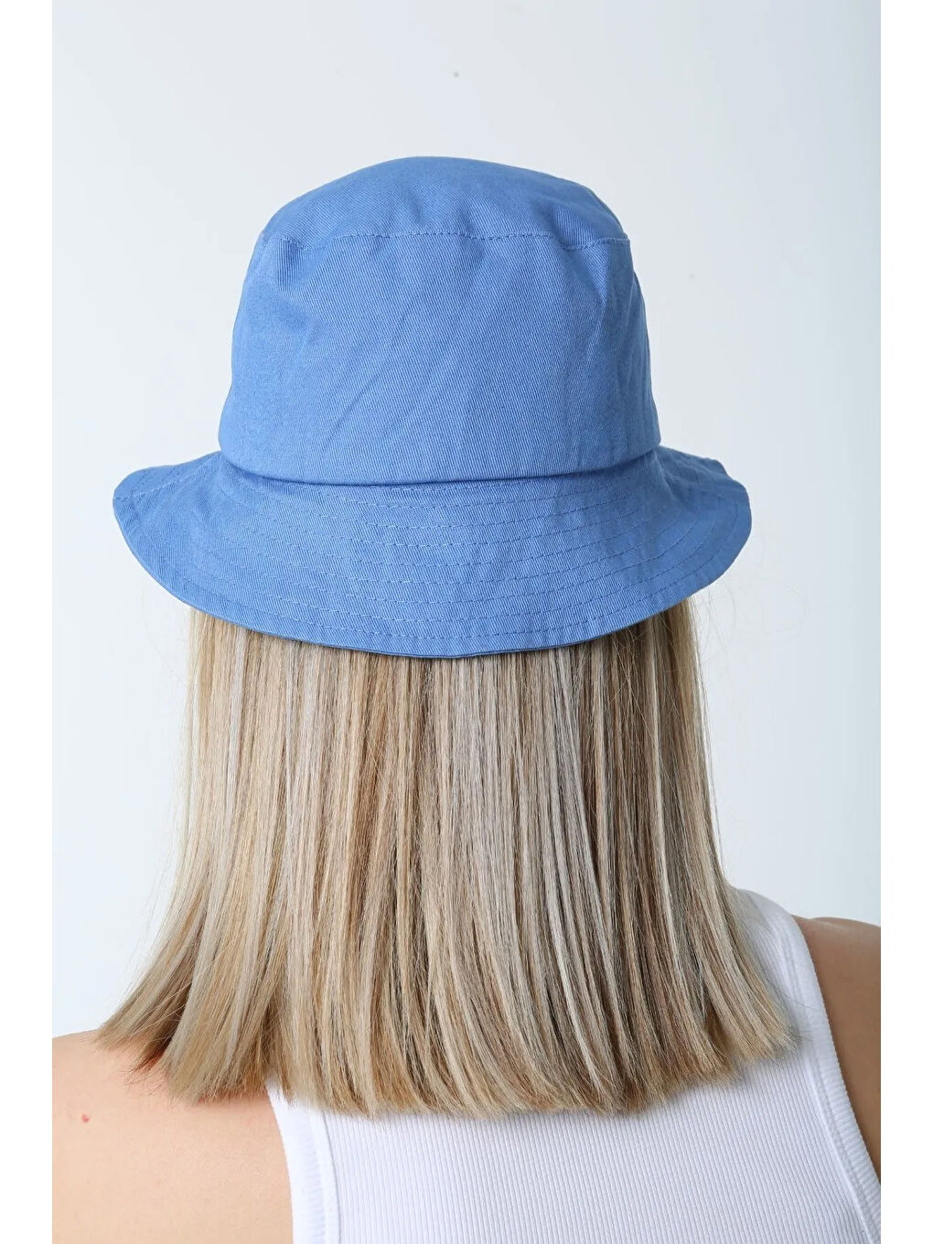 Remsa Mayo Indigo Pamuk Bucket Şapka RŞ-110 İndigo - 2