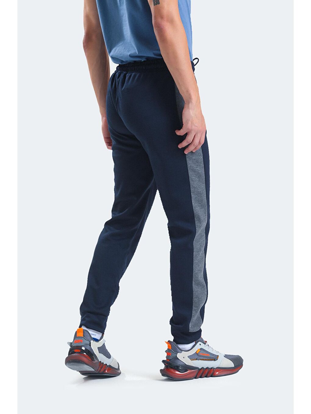 Bej KARMA Erkek Eşofman Altı Lacivert-1