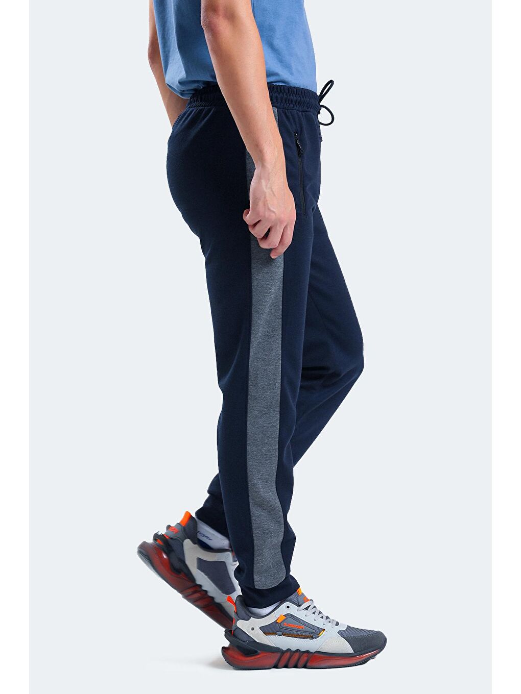 Bej KARMA Erkek Eşofman Altı Lacivert-2