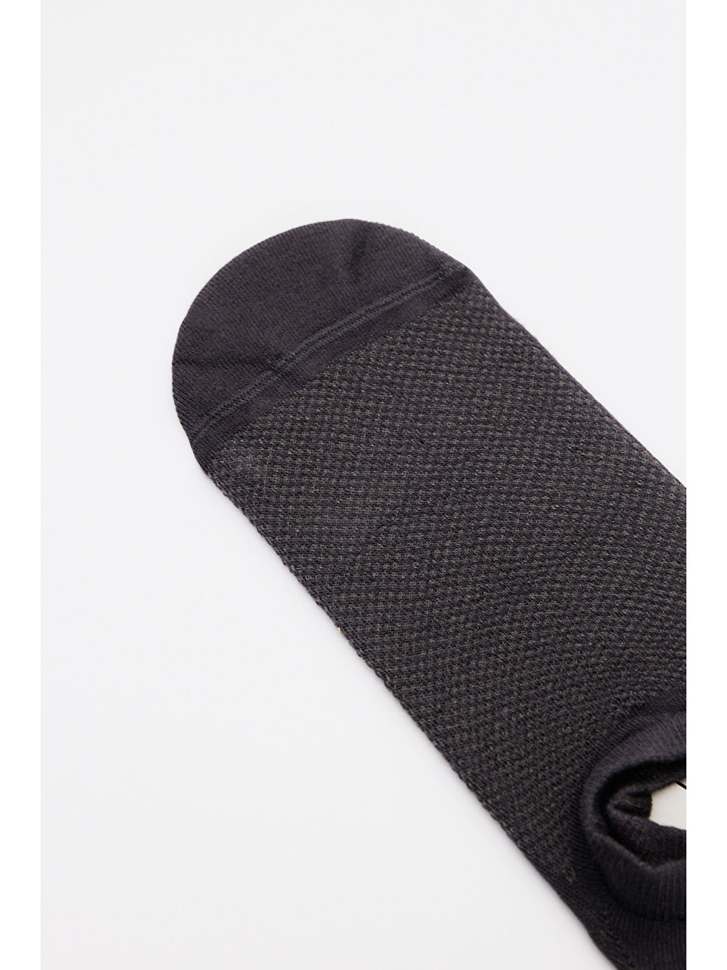 Erkek Antrasit Tekli Sneaker Spor Çorap-2