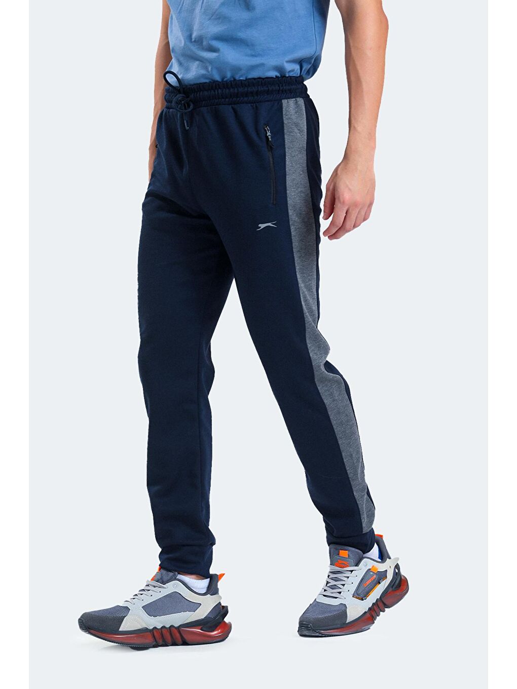 Bej KARMA Erkek Eşofman Altı Lacivert-3