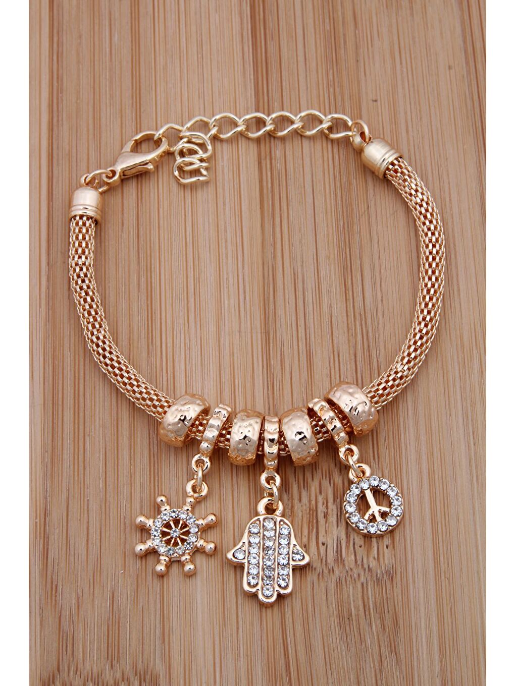 Karışık Çoklu Figürlü Charm Bileklik