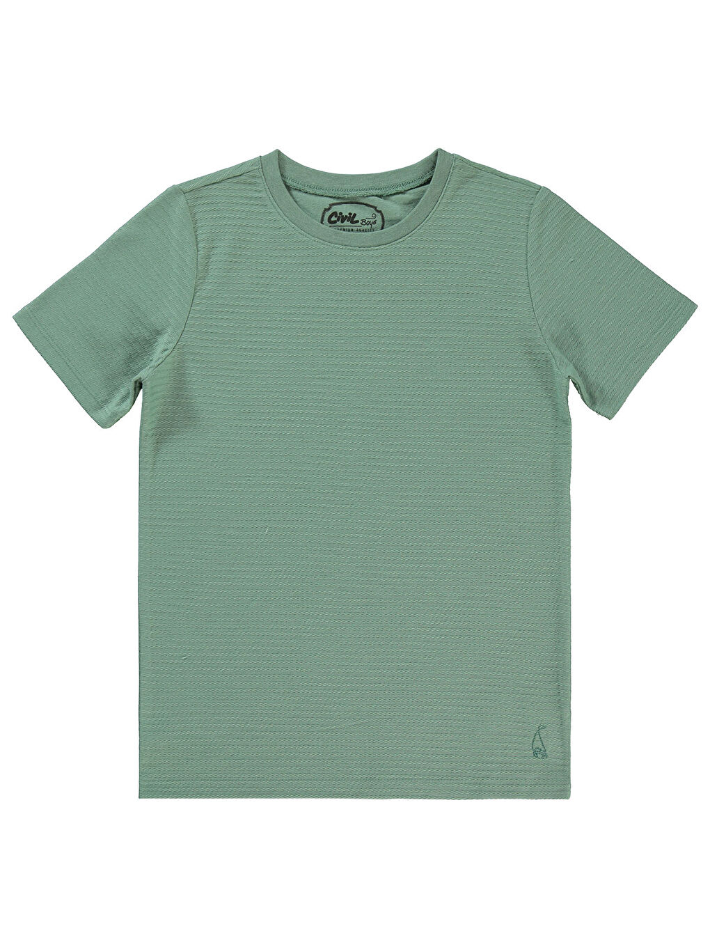 Boys Erkek Çocuk Tişört 10-13 Yaş Soft Haki