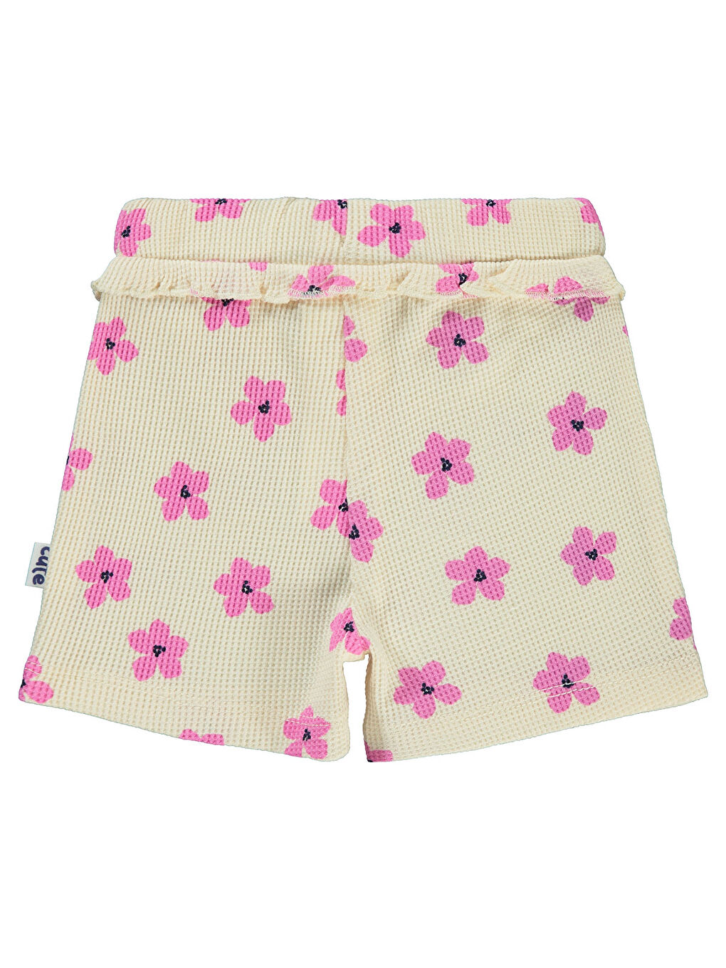 Bej Baby Kız Bebek Şort 6-18 Ay FilDişi-1