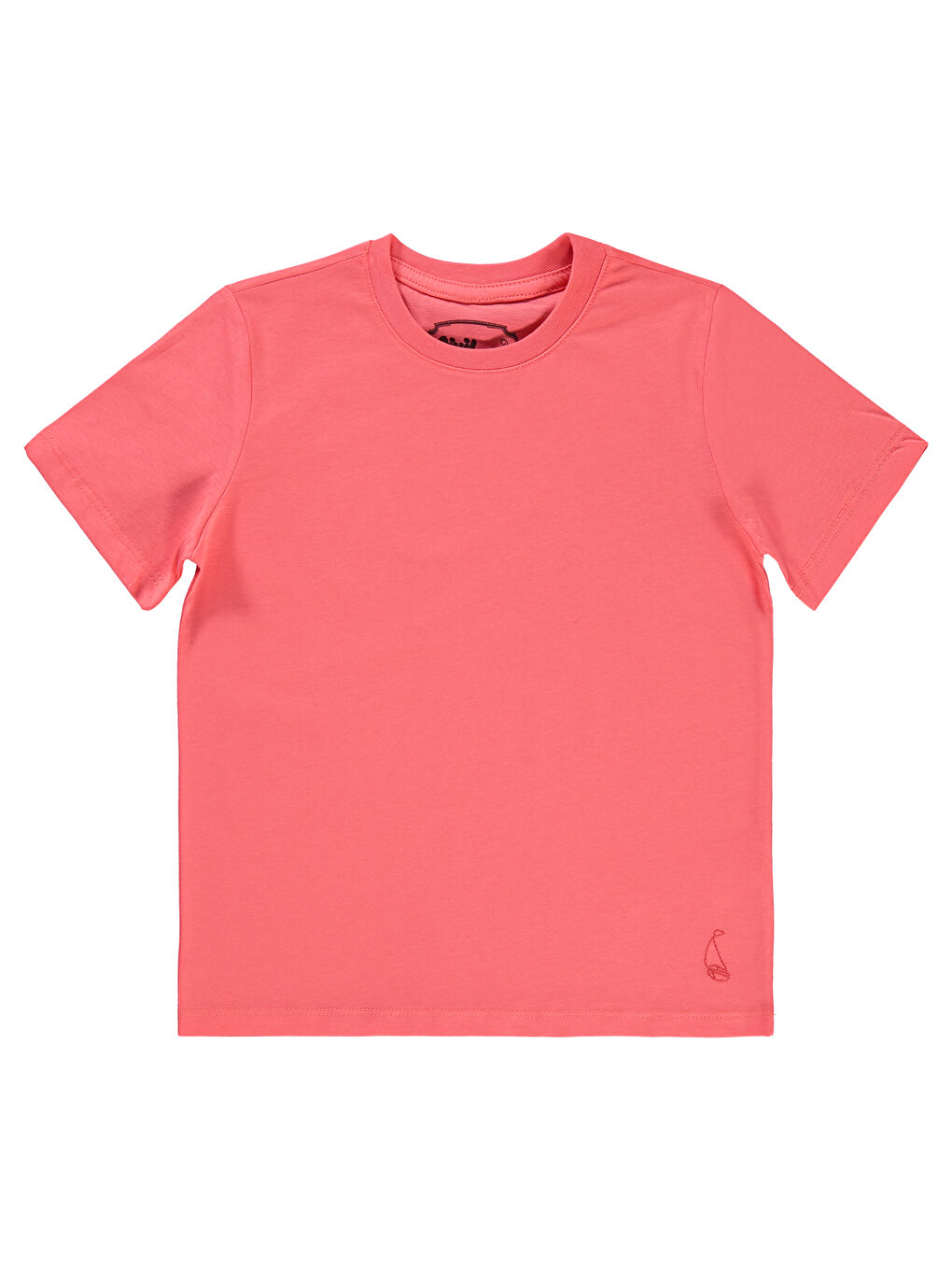 Turuncu Boys Erkek Çocuk Tişört 6-9 Yaş Yavruağzı