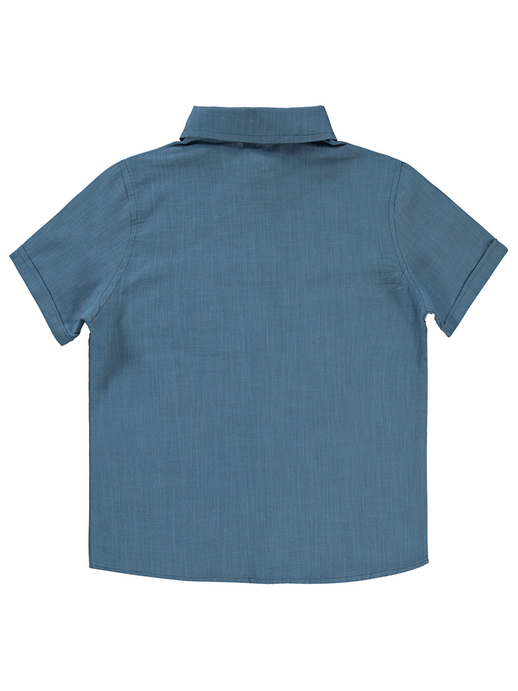 Boys Erkek Çocuk Gömlek 6-9 Yaş İndigo-1