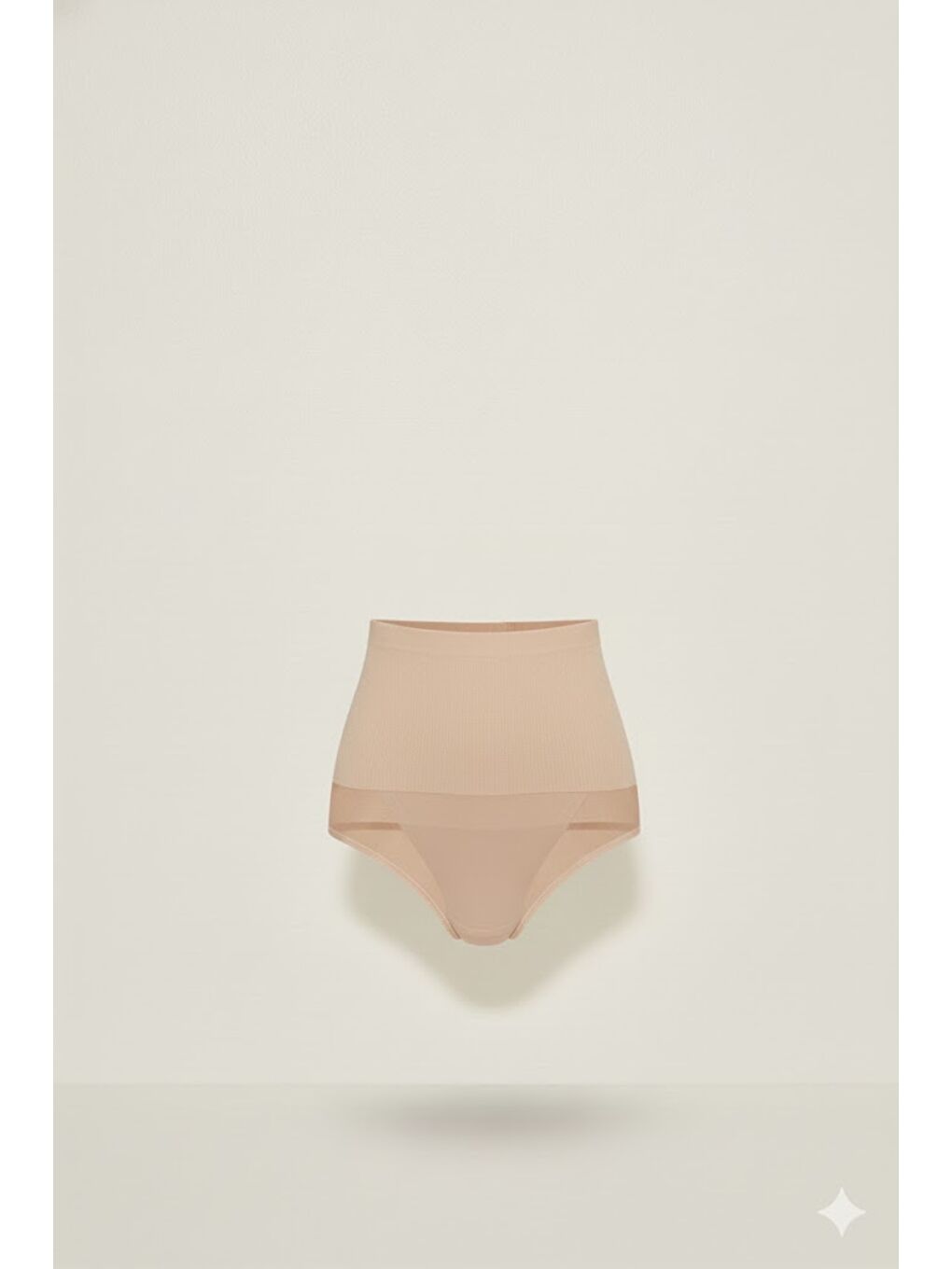 Bej C12029 Slip Korse Ten