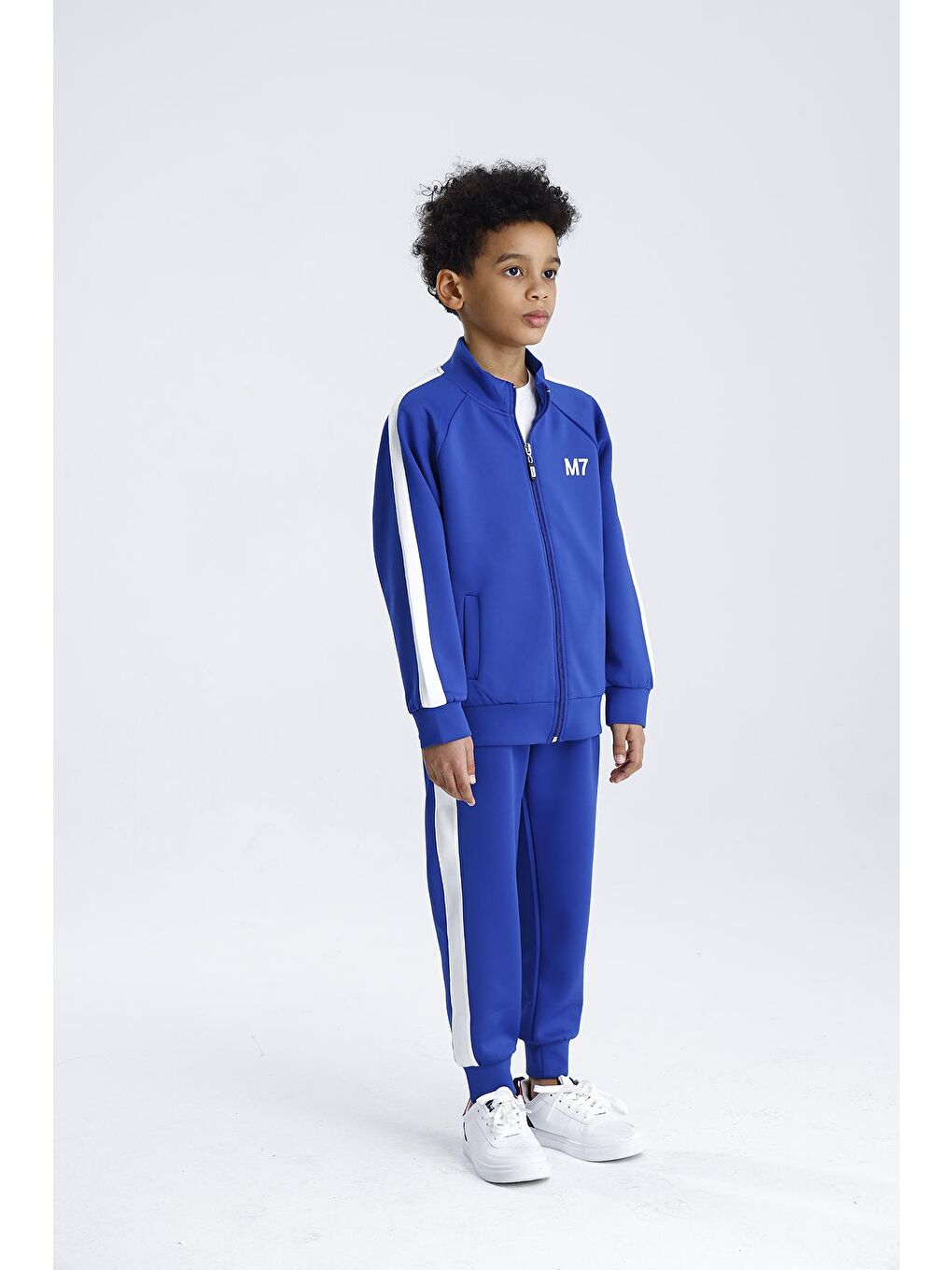 Mavi Scuba Fermuarlı Takım-1