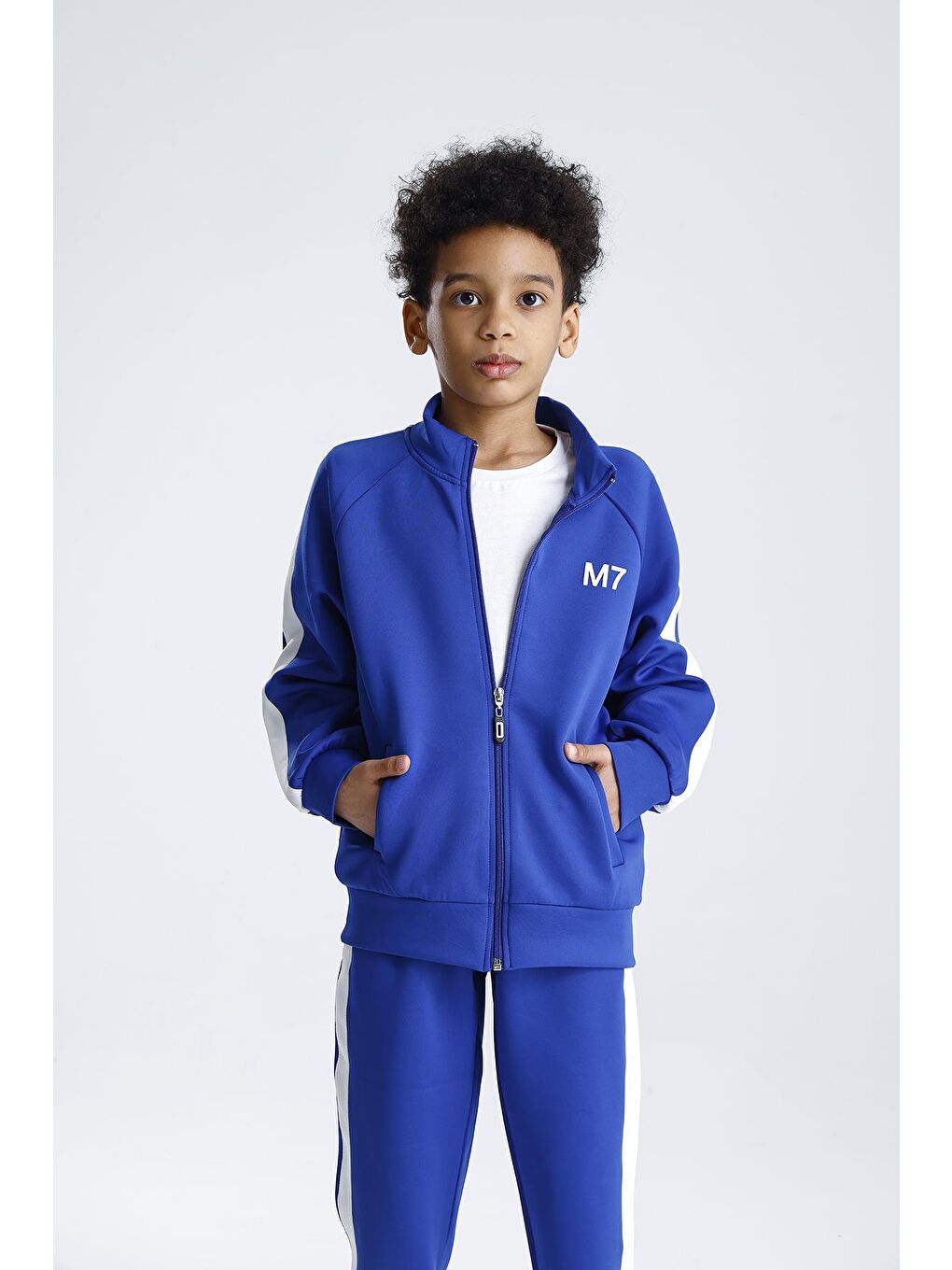 Mavi Scuba Fermuarlı Takım-2