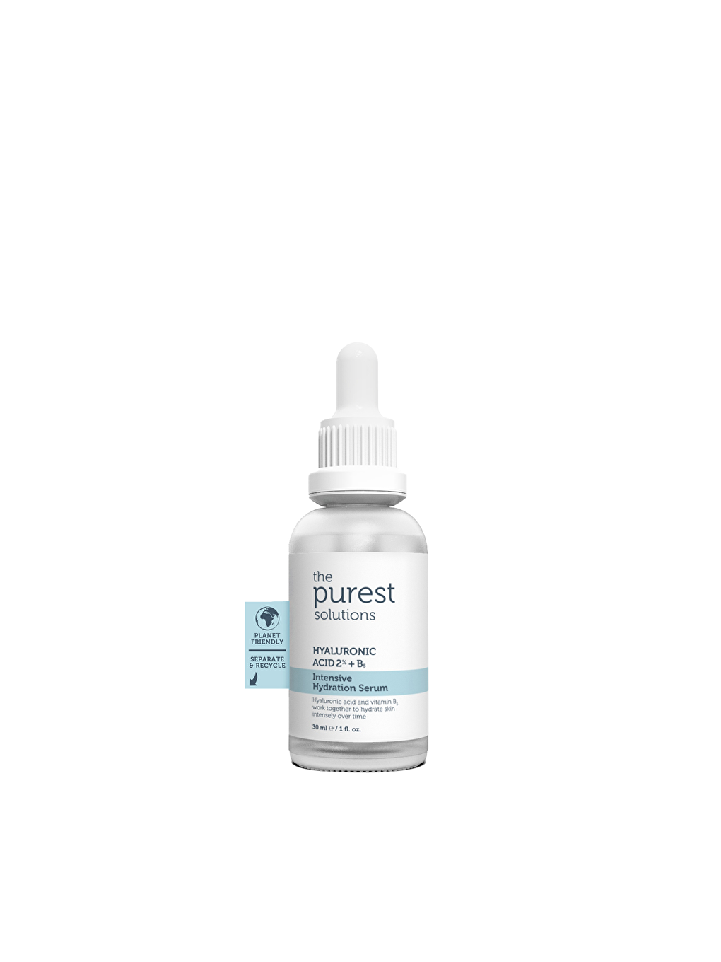 The Purest Solutions Renksiz Hyaluronic Acid 2% + B5 Intensive Hydration Serum 30 ml