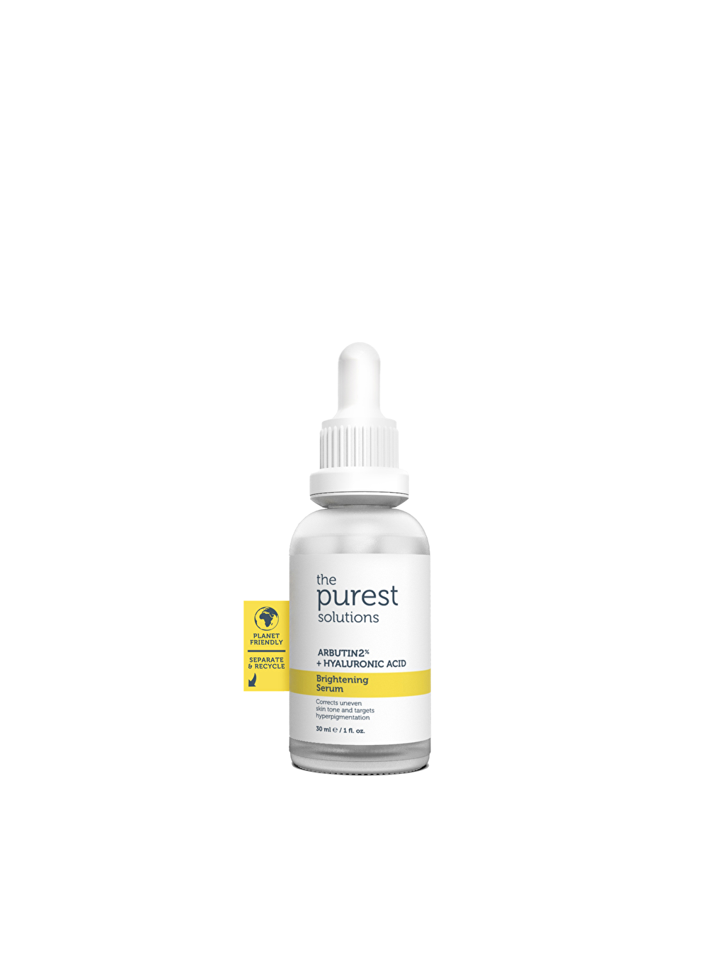 The Purest Solutions Renksiz Arbutin 2% + Hyaluronic Acid Brightening Serum 30 ml