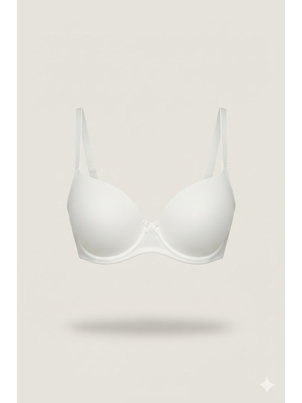 Destekli Damla Sütyen C17020 Ekru