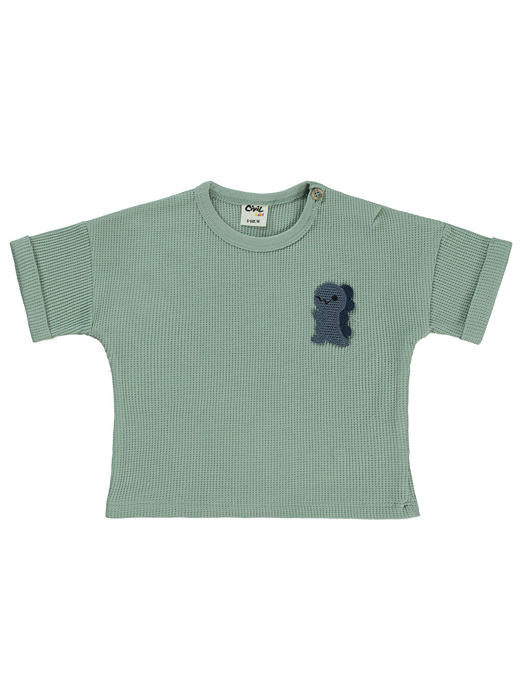 Baby Erkek Bebek Tişört 6-18 Ay Çağla Yeşili
