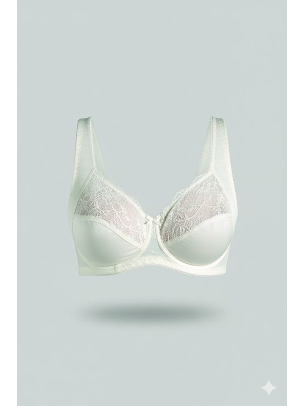 Dantel Detaylı Minimizer Sütyen C12305 Ekru