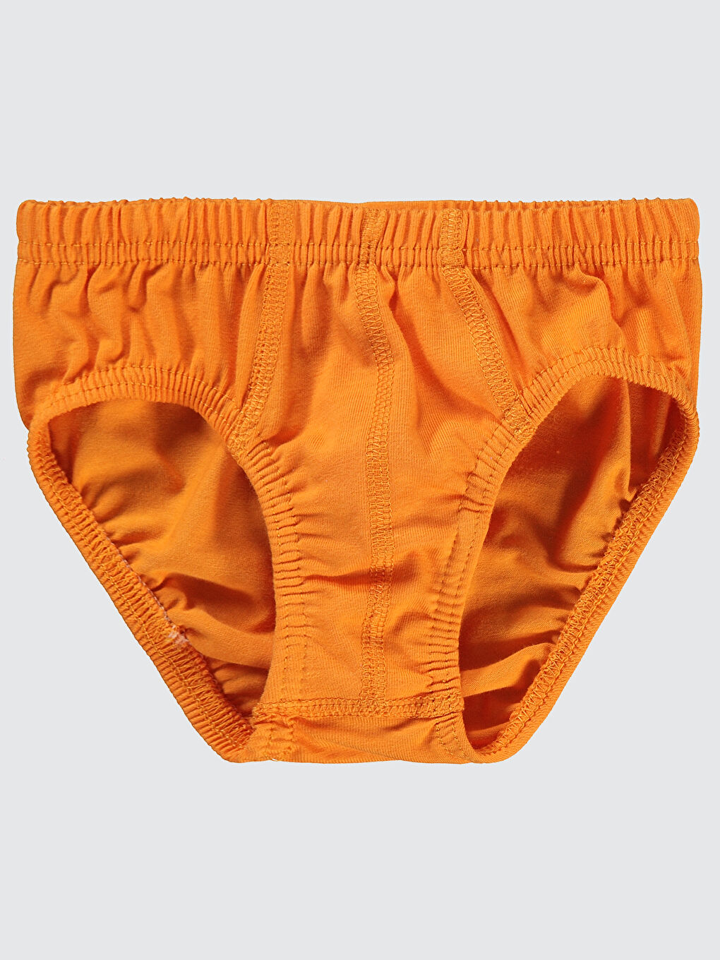 Haki Boys Erkek Çocuk 2'lü Külot Set 2-10 Yaş Saks-Turuncu-2