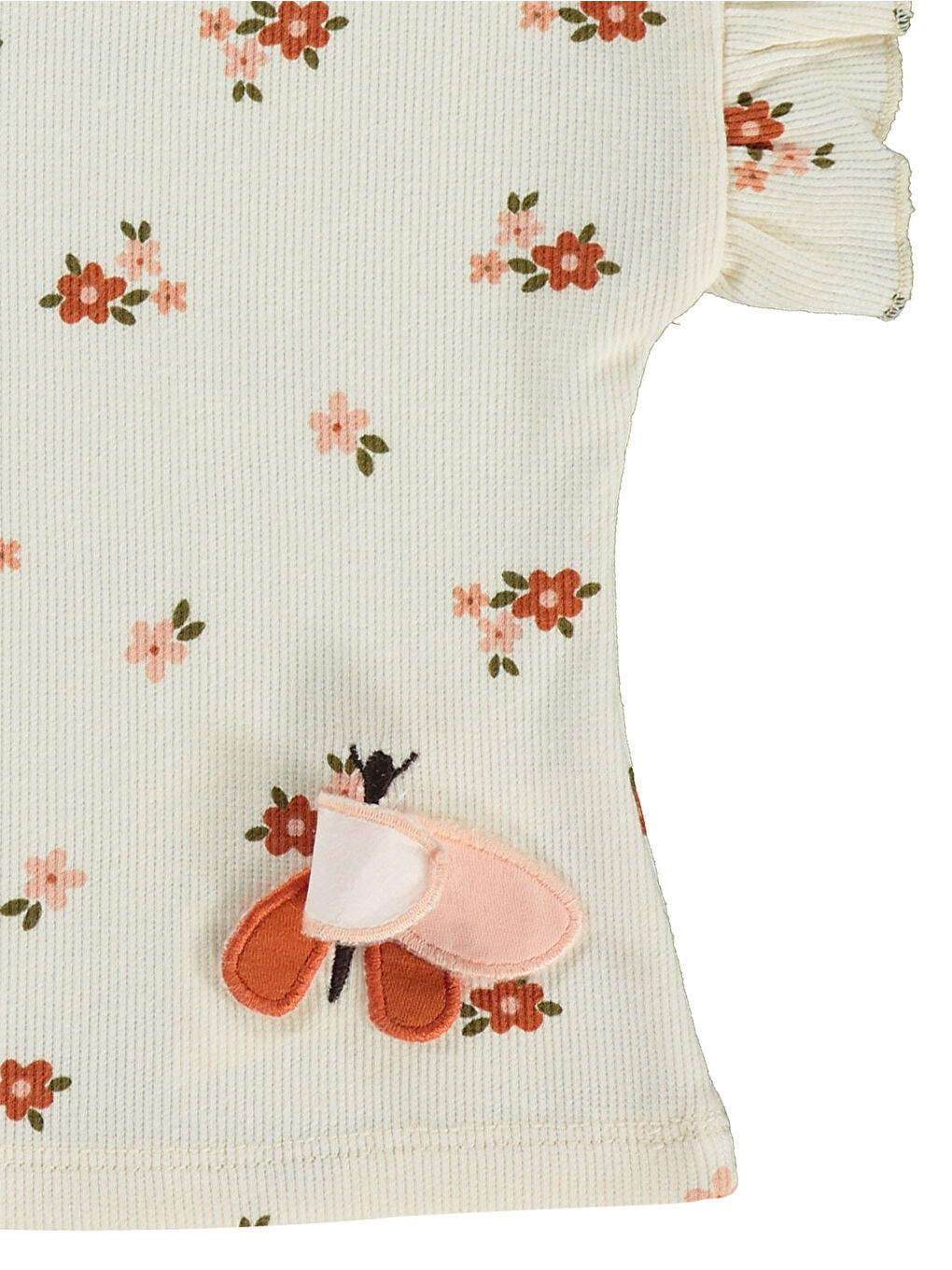 Bej Baby Kız Bebek Takım 6-18 Ay Fil Dişi-3