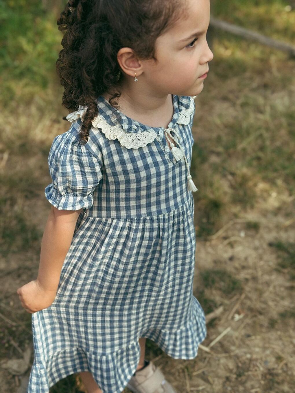 İndigo Kız Çocuk Elbise