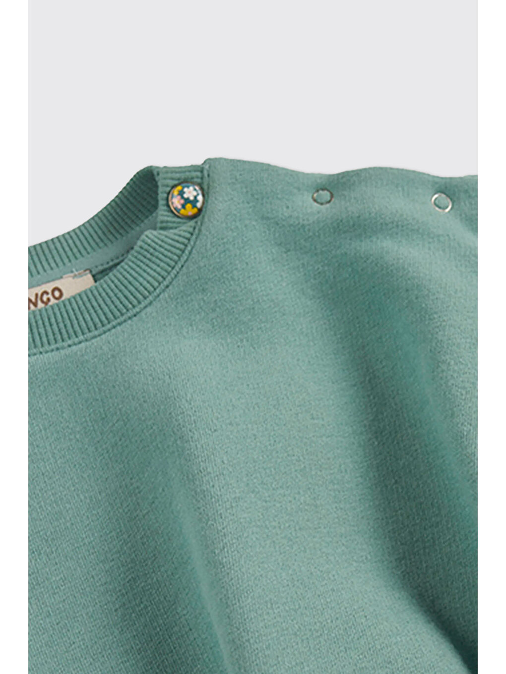 Kız Bebek Yeşil Sweatshirt-2