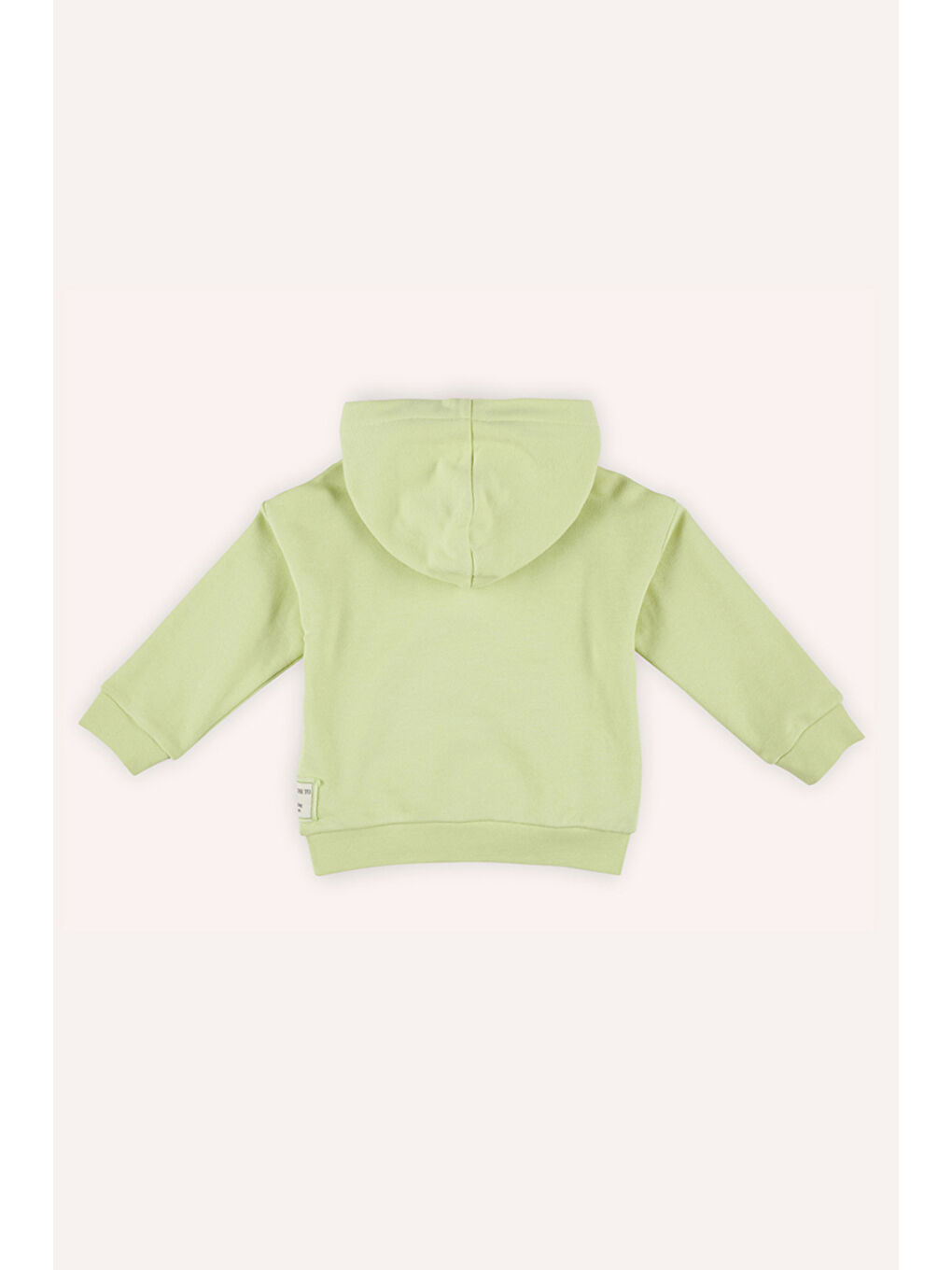 Erkek Bebek Kapüşonlu Yeşil Sweatshirt-1