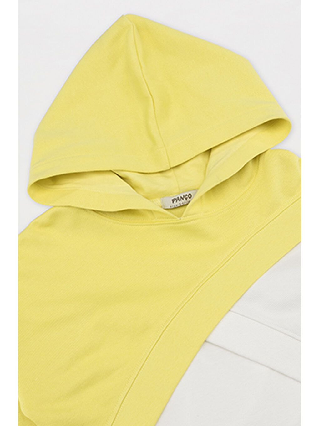 Kız Çocuk Asimetrik Sarı Sweatshirt-9