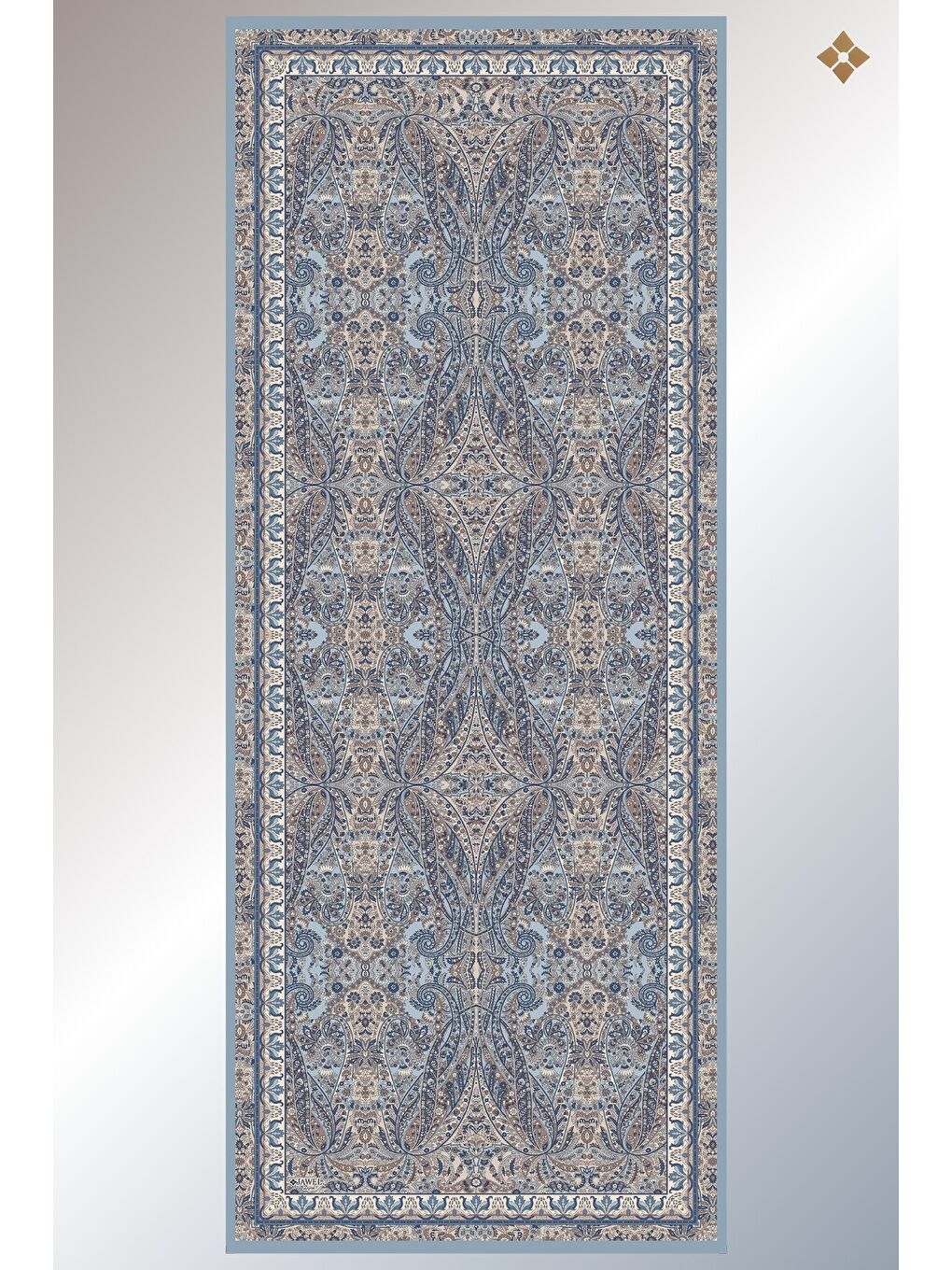 Karışık Kadın Nysa Soft Şal Paketi (İndigo-Bordo-Haki)-1