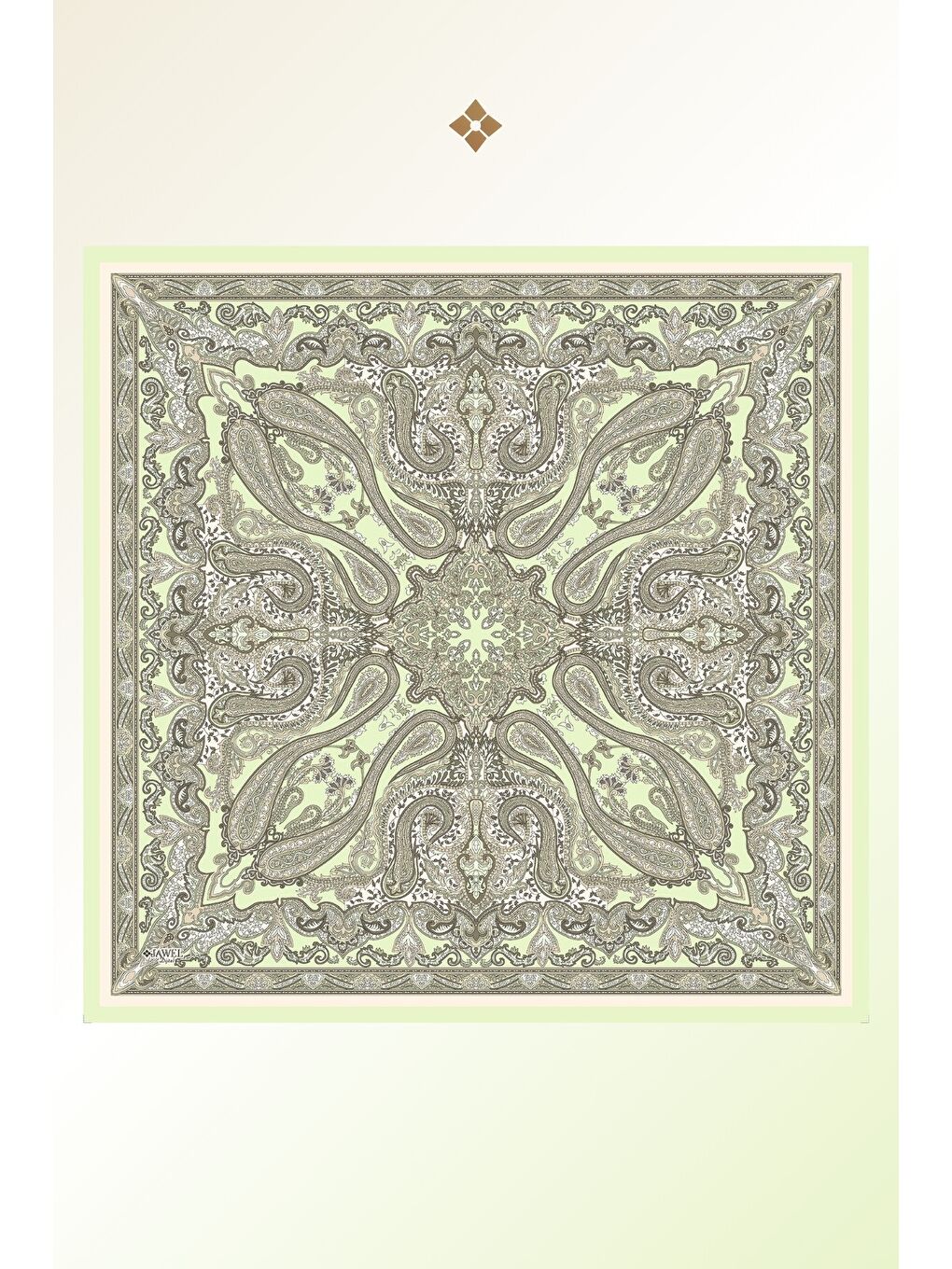 Karışık Kadın Spring Soft Eşarp Paketi Carissa (Turuncu-Bebe Mavi-Lime)-1