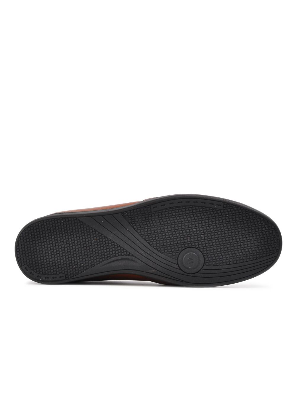 Kahverengi 470 Taba Comfort Erkek Hakiki Deri Slip On Ayakkabı-3