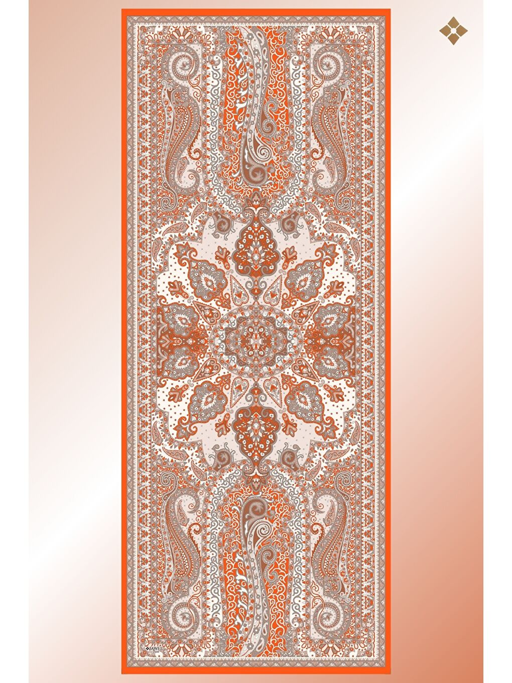 Karışık Kadın Tlos Soft Şal Paketi (Lime-Turuncu-Bebe Mavi)-3