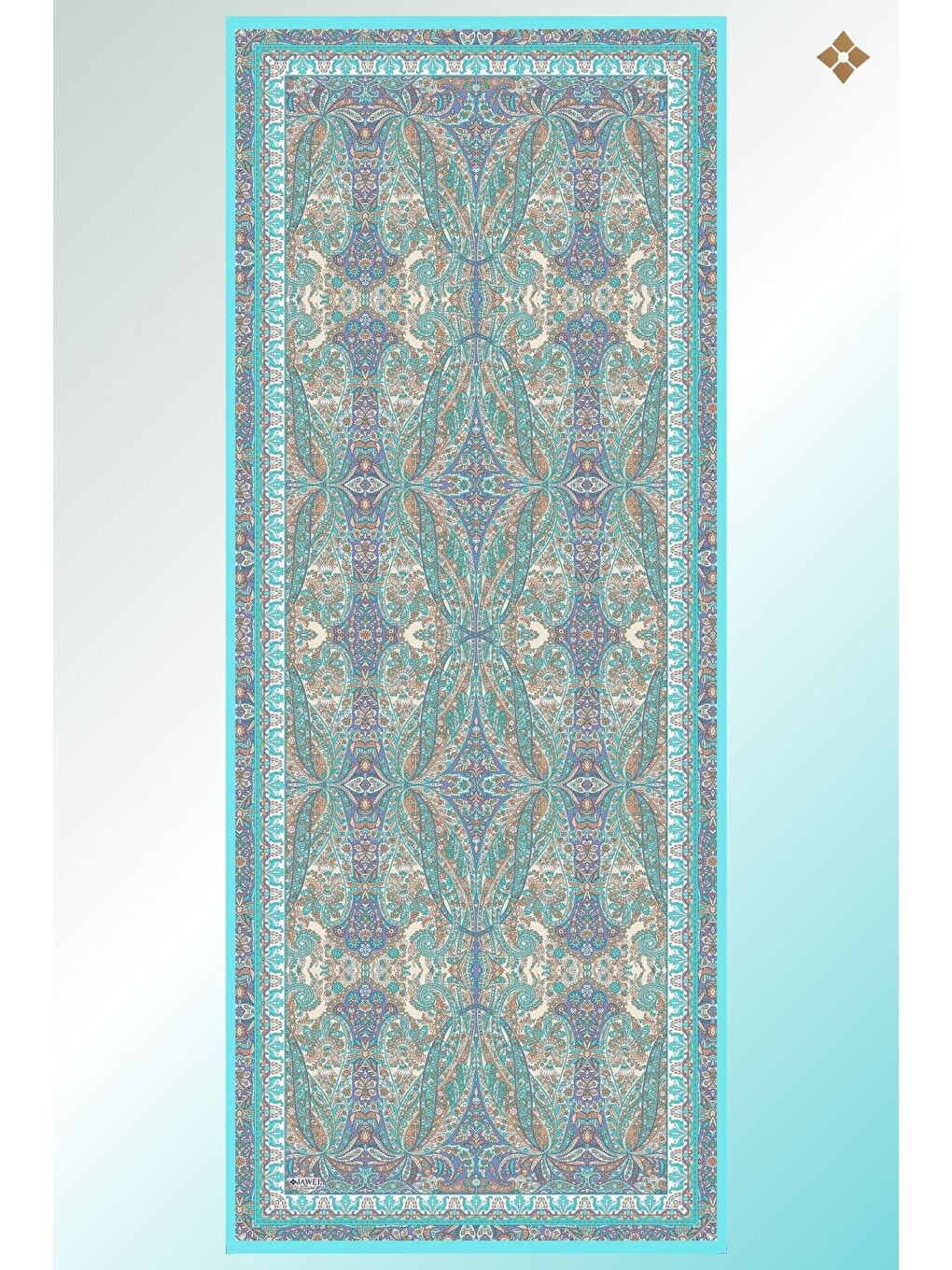 Karışık Kadın Nysa Soft Şal Paketi (Lime-Turkuaz-Yağ Yeşili)-2