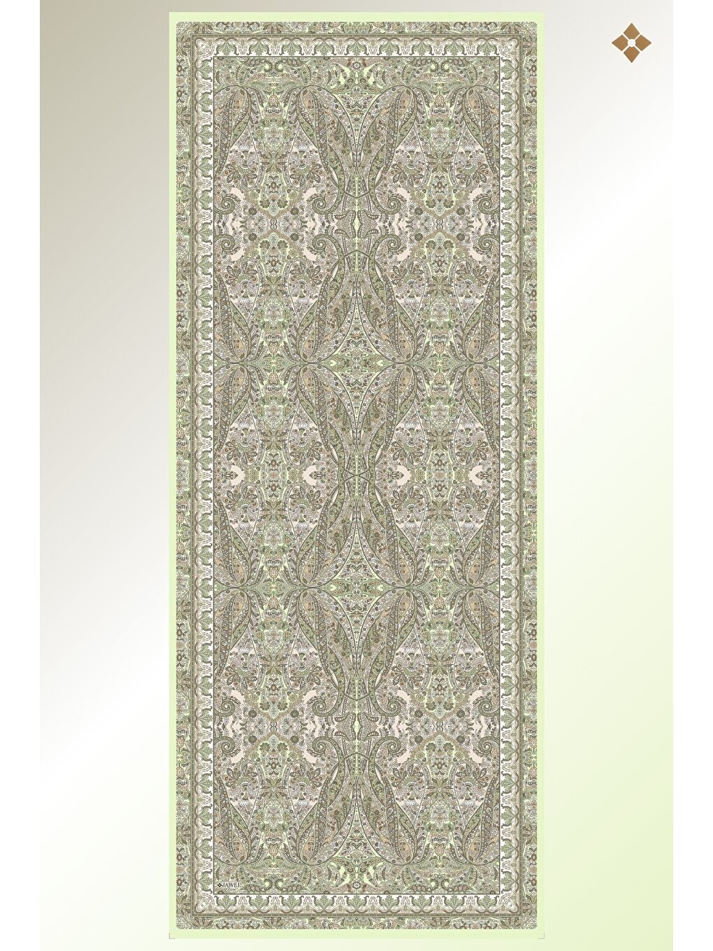 Karışık Kadın Nysa Soft Şal Paketi (Lime-Turkuaz-Yağ Yeşili)-3