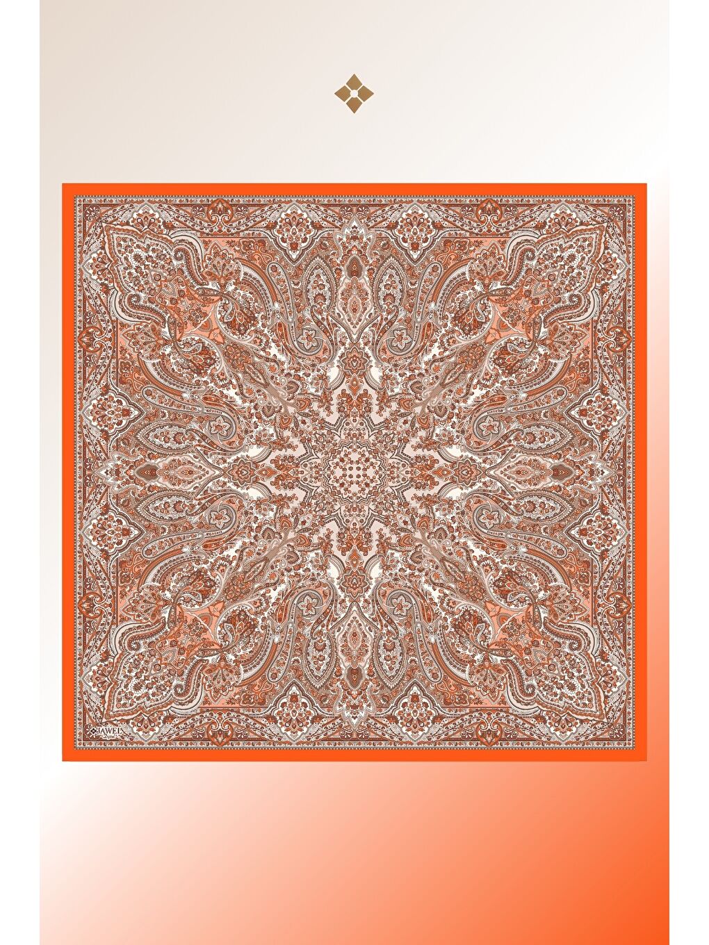 Karışık Kadın Spring Soft Eşarp Paketi Barissa (Bebe Mavi-Turuncu-Lime)-3