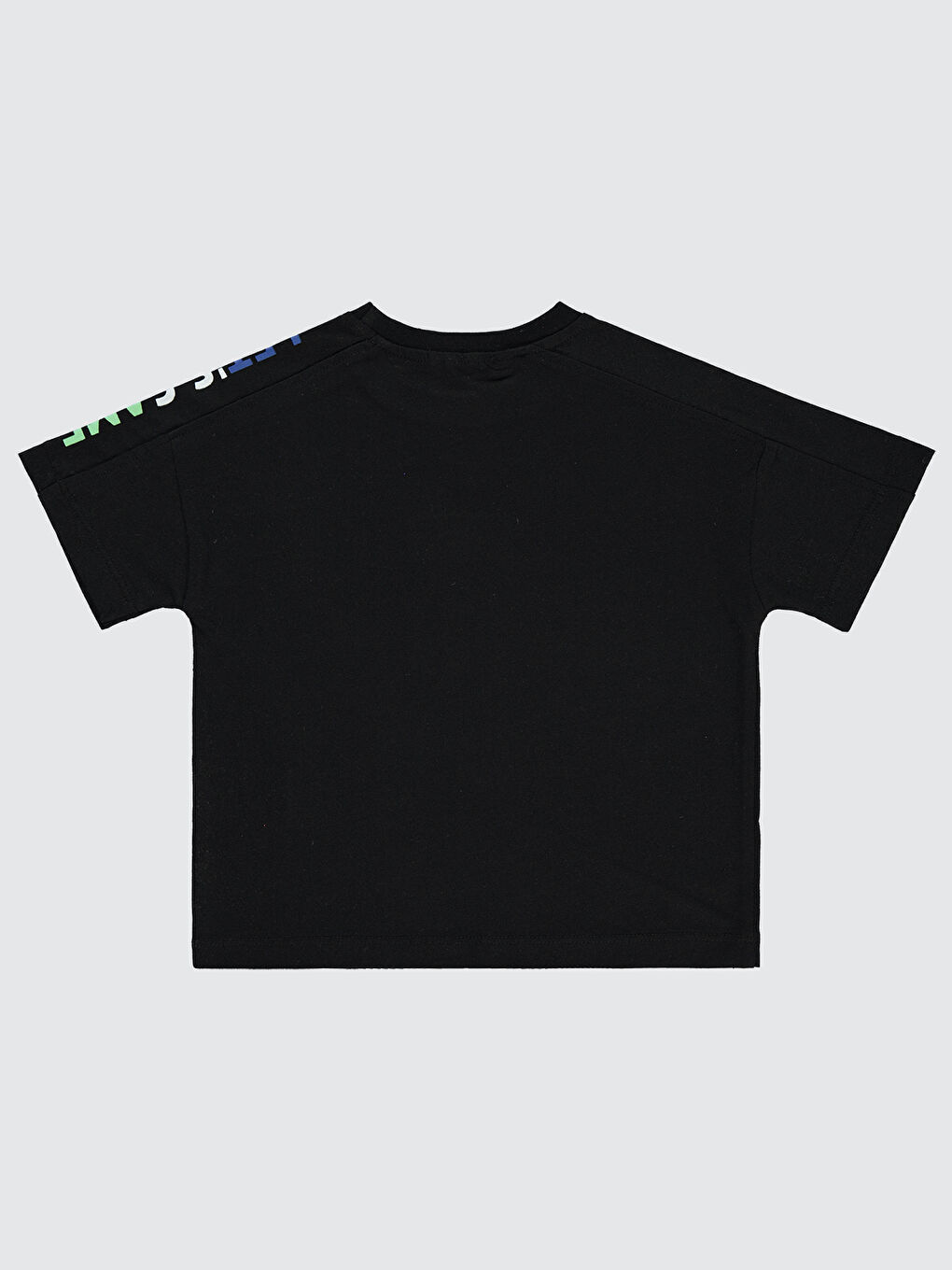 Boys Erkek Çocuk Tişört 2-5 Yaş Siyah-1