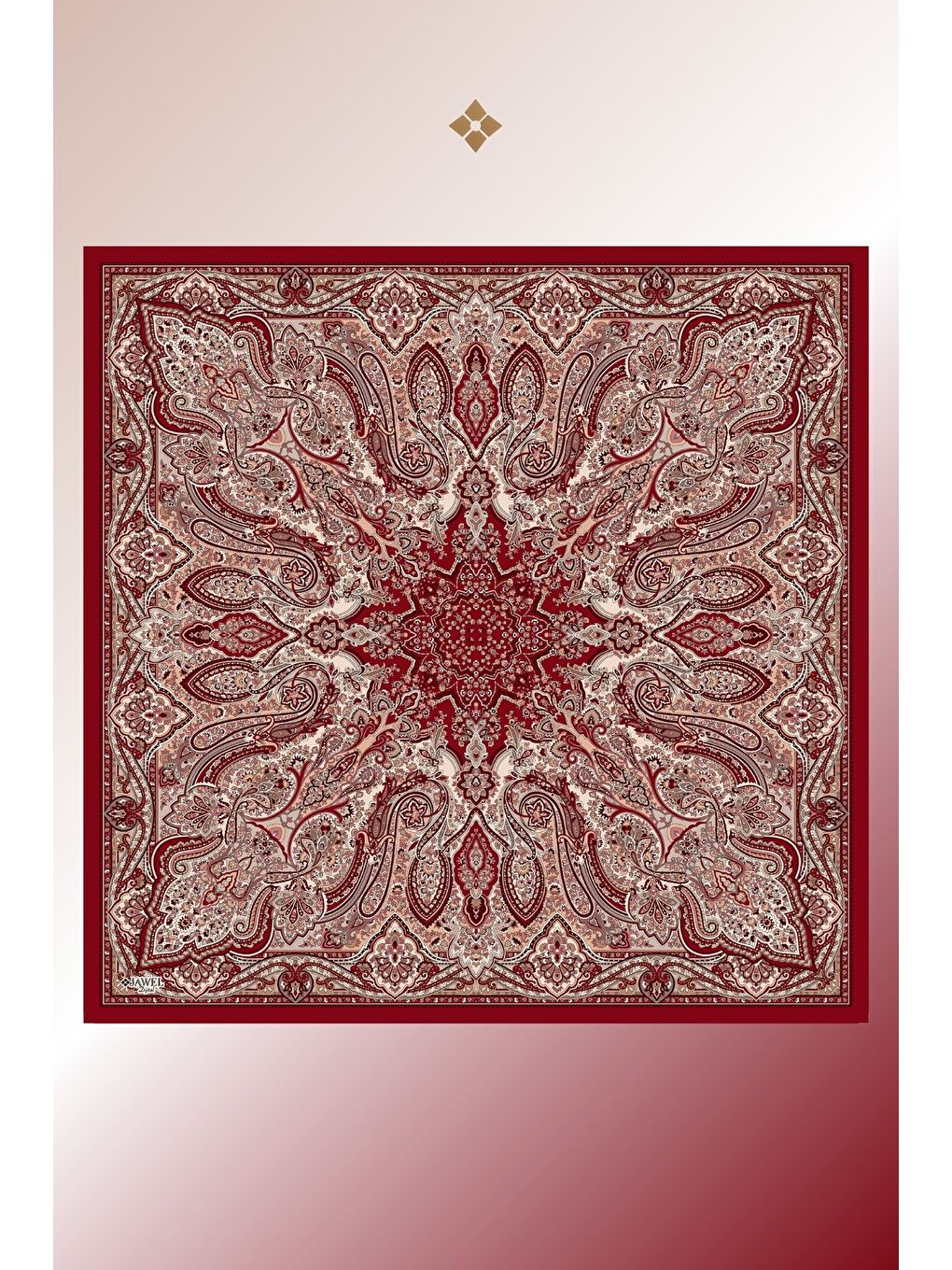 Karışık Kadın Spring Soft Eşarp Paketi Barissa (İndigo-Bordo-Haki)-1