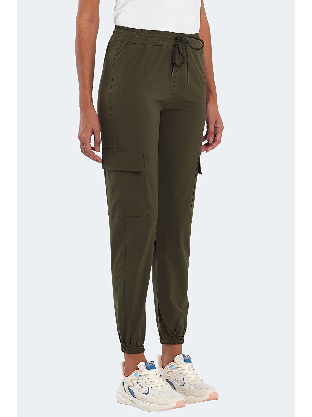 NAPOLEON Kadın Eşofman Altı Haki-3