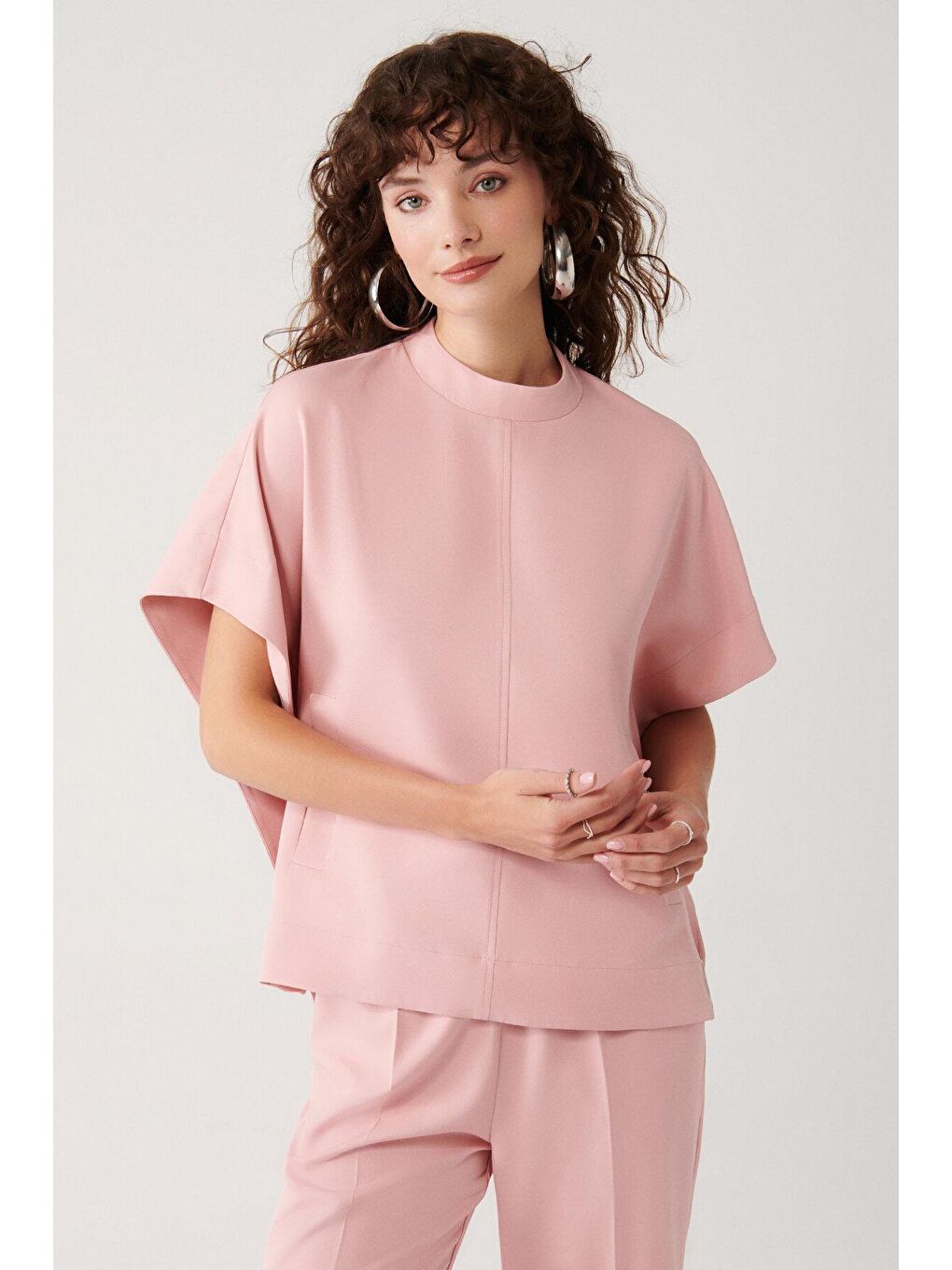 Pembe İkili Takım Pudra-1