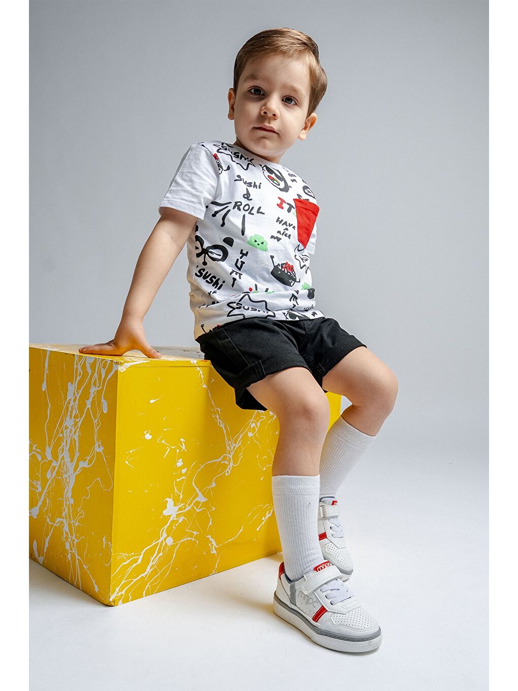 Erkek Çocuk Beyaz Günlük Ayakkabı